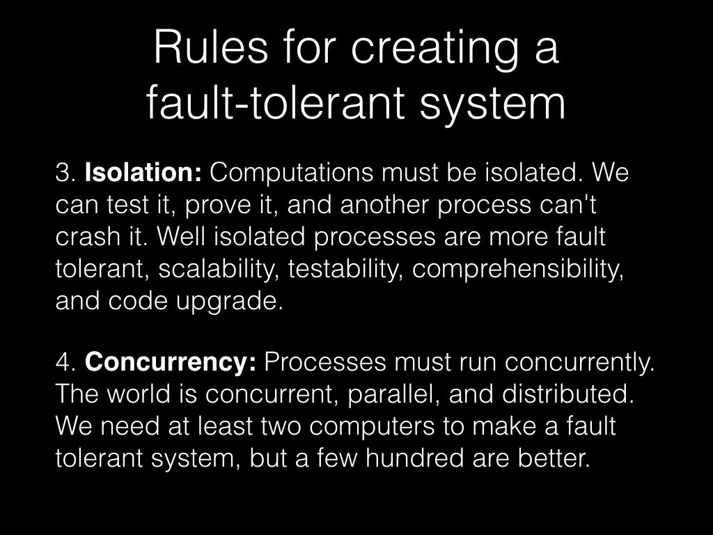 Slide: Isolation and concurrency.